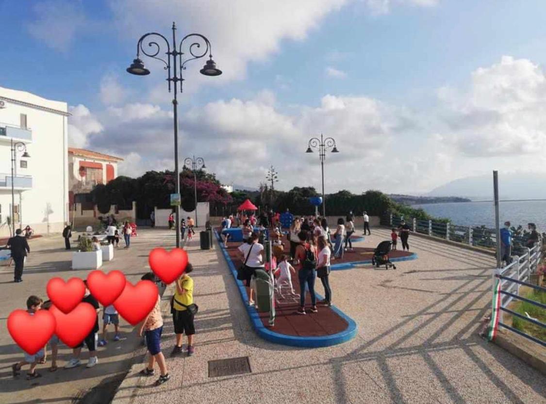 Vista Mare Apartman Trappeto  Kültér fotó
