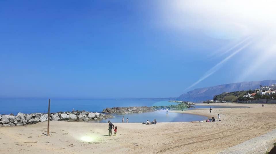 Vista Mare Apartman Trappeto  Kültér fotó